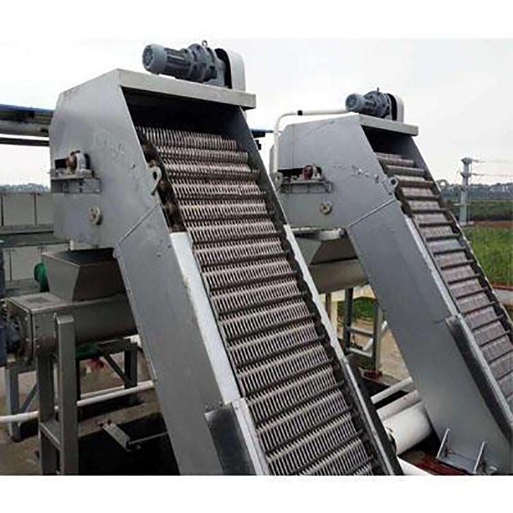 栅格型污泥分离机除污机 尼龙耙齿蓝污