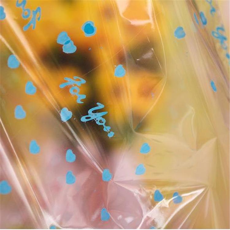 厂家直销礼物透明印花袋塑料袋毛绒玩具礼品袋娃娃袋子公仔包装袋