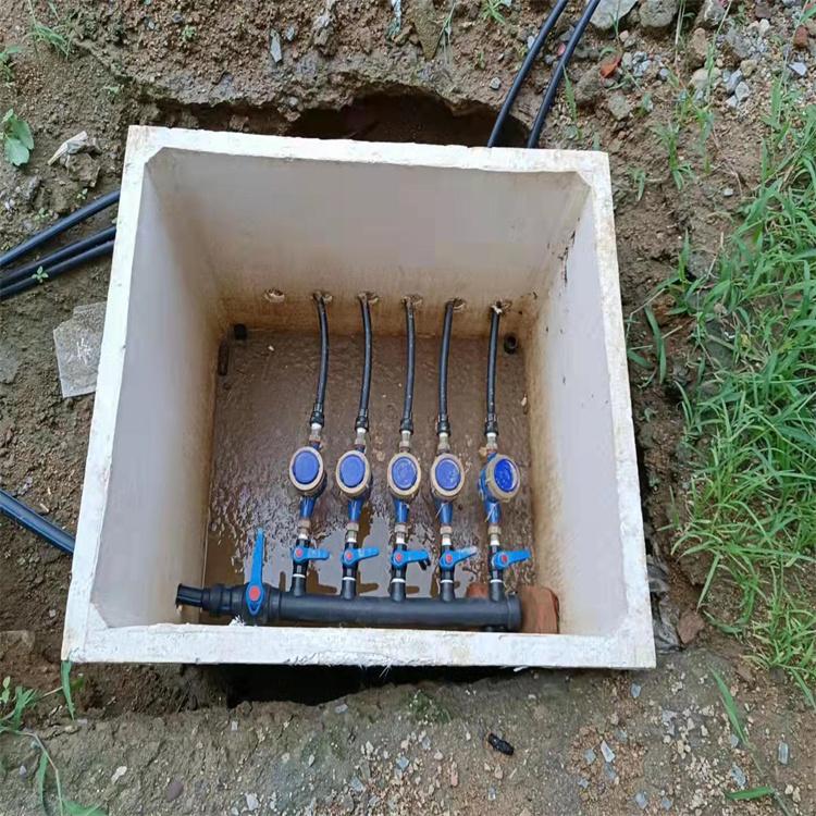 璃钢水表箱 山东农村用玻璃钢水表箱厂家  无机玻璃钢水表箱