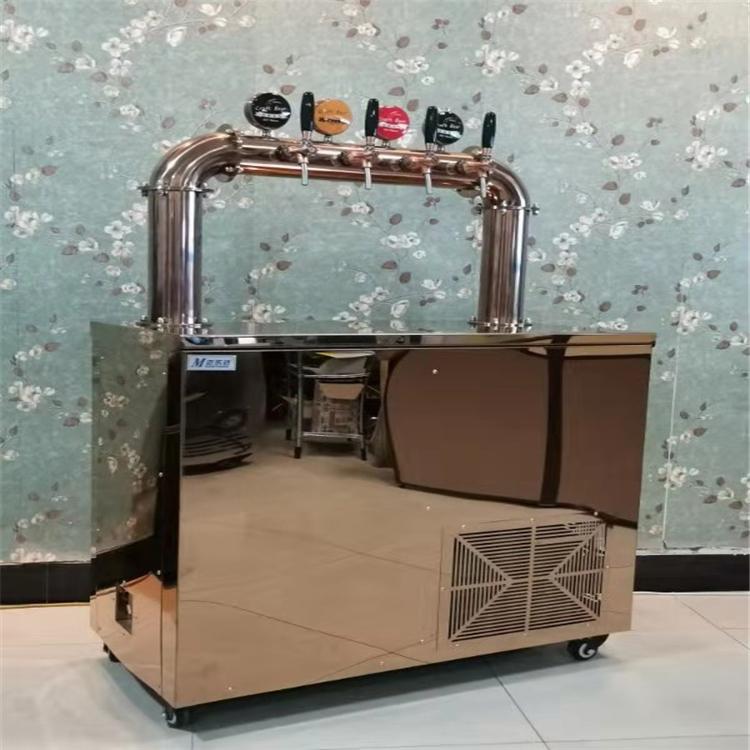 厂家直供水冷吧台机 扎啤制冷设备 啤酒售卖 可打外带