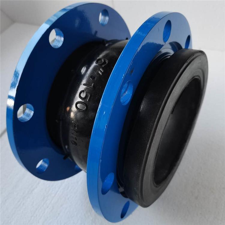 橡胶软连接 法兰连接橡胶软接头 管道避震喉软接头