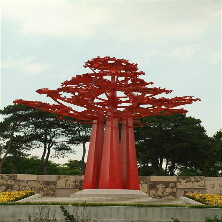 景观发光雕塑 灯光雕塑 不锈钢雕塑加工厂