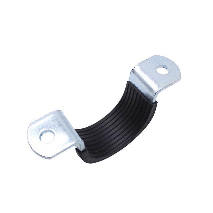 欧姆管束抗震支架配件 分体式管夹 马鞍管束