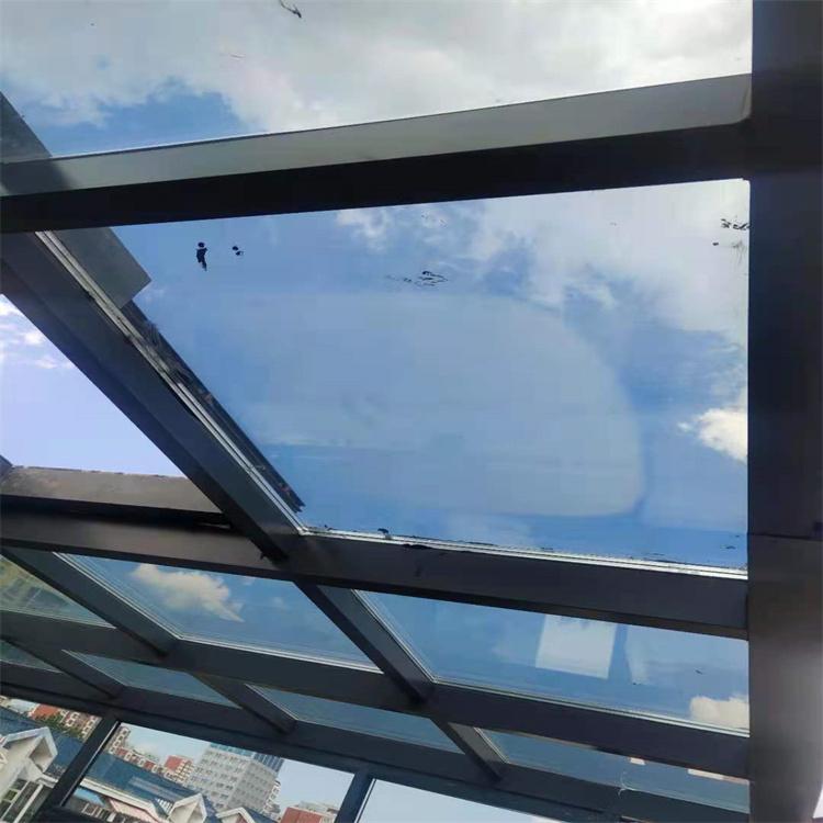 定制铝合金门窗 断桥铝合金平开窗 双层中空玻璃隔热 封阳台隔音窗