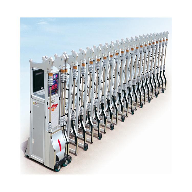 铝合金伸缩门 厂家定制防爬电动大门