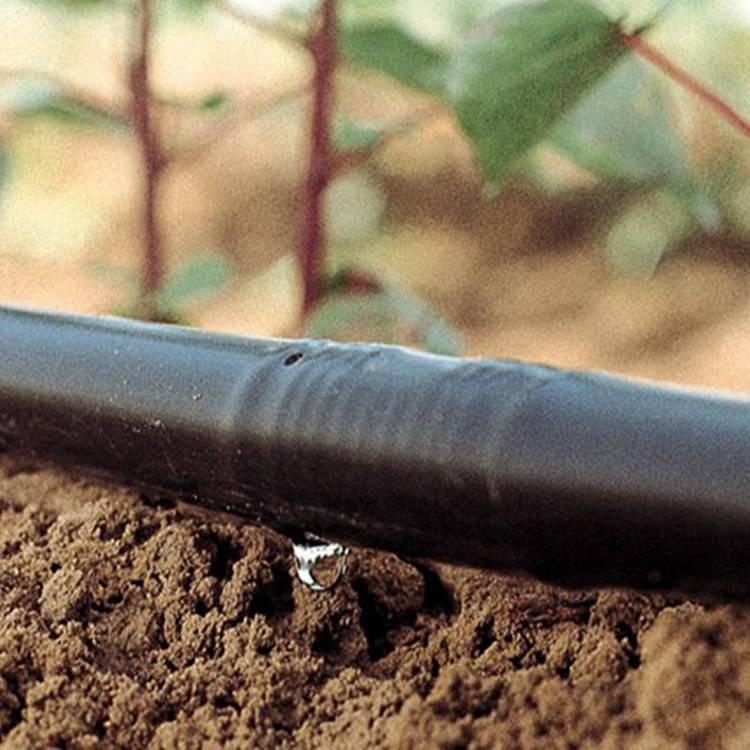 内镶柱状滴头 灌水精度高 水流均匀 全紊流 抗阻塞性强 