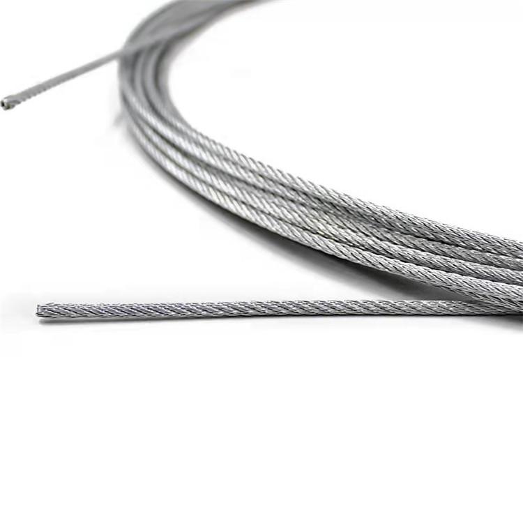 细钢丝销售 镀锌钢丝绳 包塑钢丝绳厂家