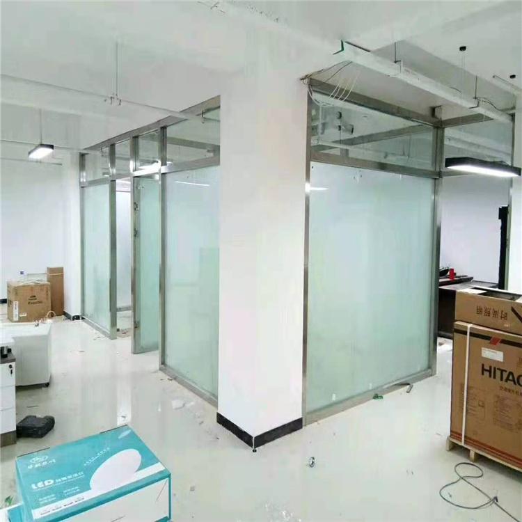 玻璃隔断价格 高隔间办公玻璃隔断 石家庄玻璃隔断厂家