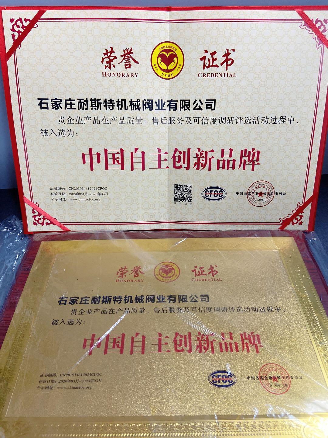 中国自主创新品牌