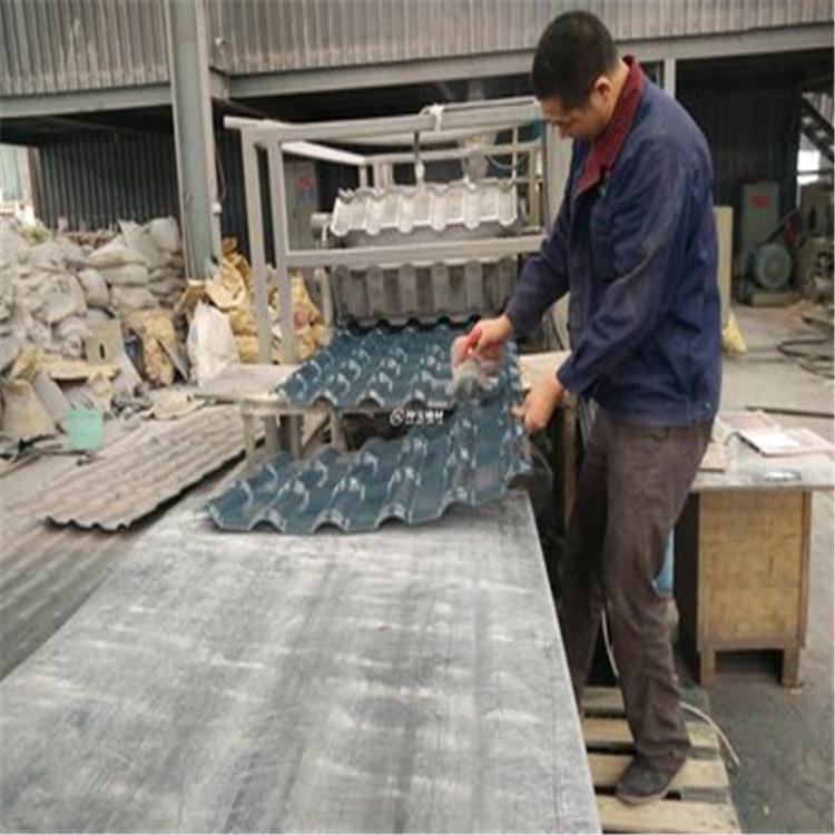 厂家定制古建筑仿古树脂瓦价位销售批发价格