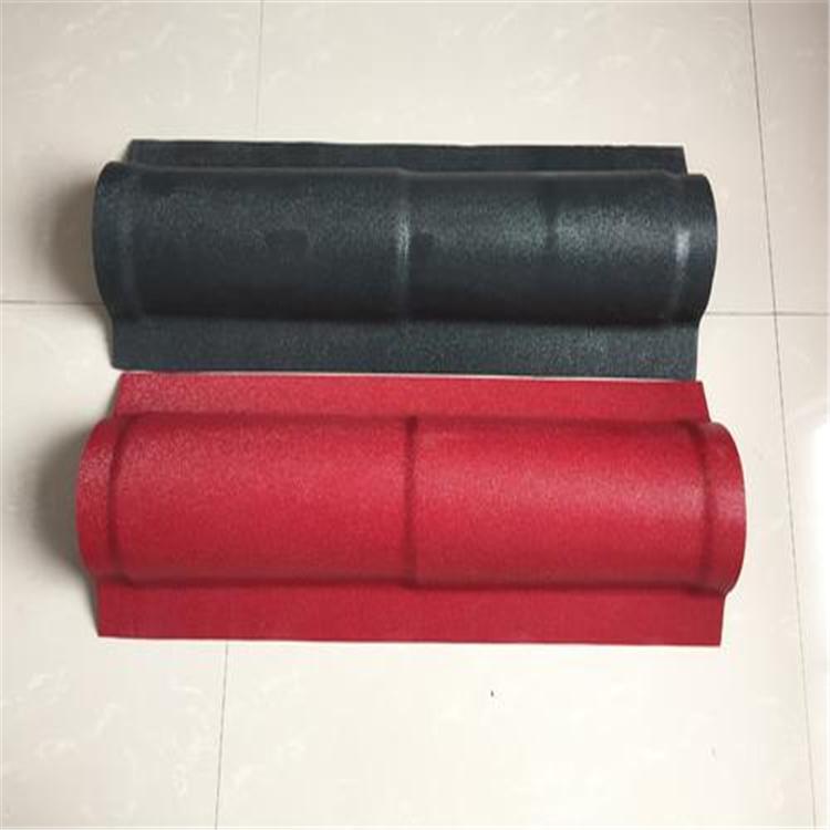 仿古树脂瓦   双面围墙瓦  加工定做