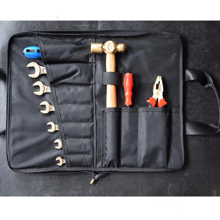  厂家供应防爆组合工具10件套 无火花铜防爆 工具油库气站专用