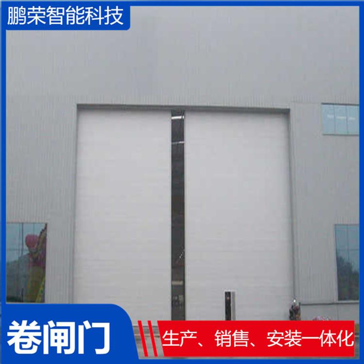 保温卷帘门 工业快速卷帘门 车库车间电动卷闸门抗风防撞