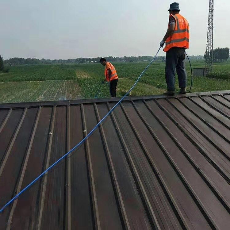 彩钢翻新漆施工 水性工业漆 水性彩钢瓦翻新漆 钢结构施工 改色防锈防水