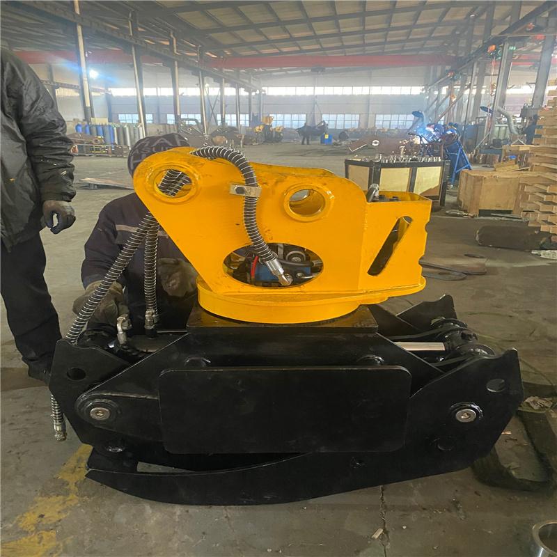 抓木器挖掘机360度旋转液压夹木器抓木机多功能抓铁夹石器