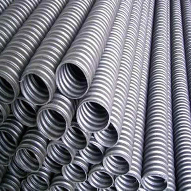 公路隧道预埋件预应力金属波纹管圆形椭圆镀锌钢带涵管线路保护管