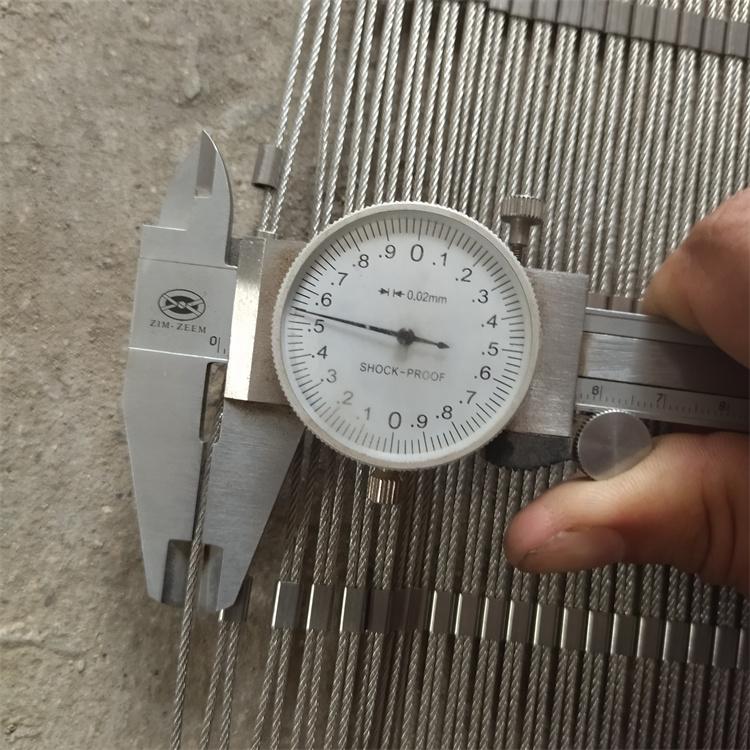 不锈钢防坠网 手工编织卡扣绳网 高空防坠落钢丝网 骐骏围栏出品