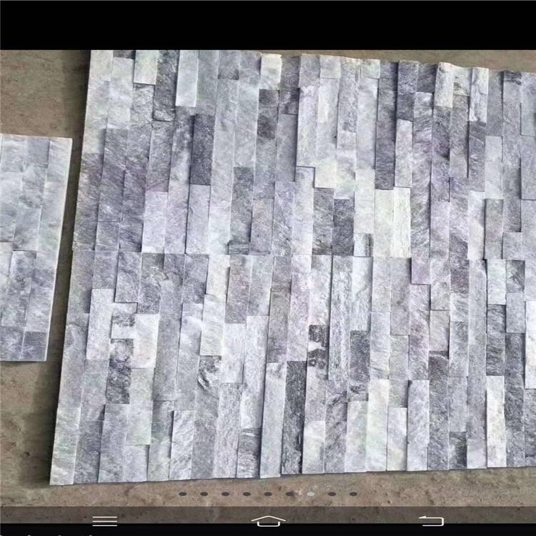 汀步石胶粘文化石 黄木纹天然文化石 价格优惠 青峰