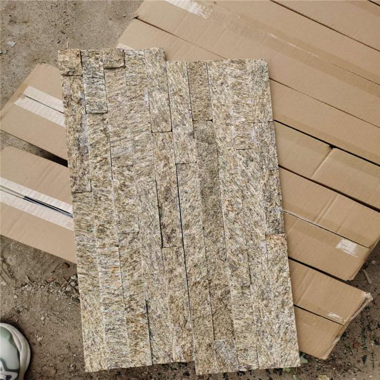 天然黄白粉色胶粘文化石  太行灰胶粘文化石  生产厂家 青峰