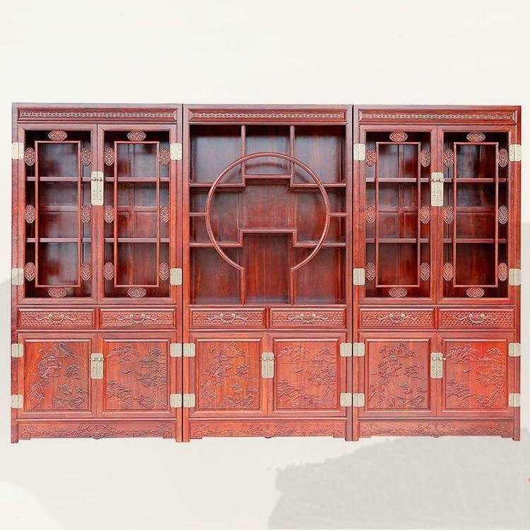 榆木多宝阁 仿古明清古典家具 山东厂家直销