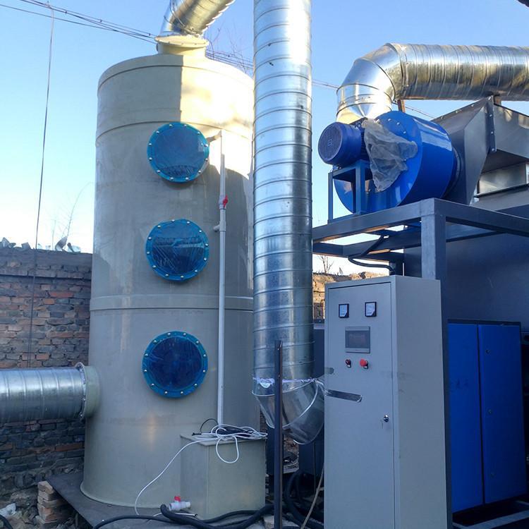 水喷淋塔 酸雾净化水洗塔 降温除尘除烟pp洗涤塔