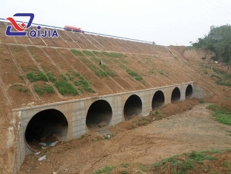 装配式波纹涵板 拱形隧道排水用波纹管 拼装金属波纹管涵 