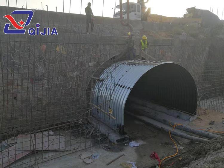 厂家供应金属波纹管涵 隧道二衬及桥涵加固用波纹管 规格齐全