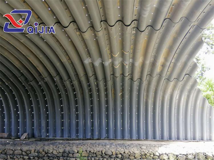厂家供应大跨径金属波纹涵管 防雪棚洞结构 规格齐全电话咨询