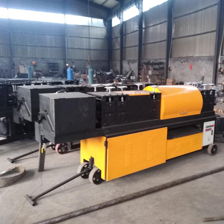 双曲线六代钢管调直机 钢管调直除锈刷漆机 