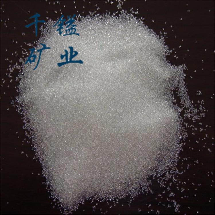 厂家大量供应白色玻璃微珠 40-80目 规格齐全 装饰建筑空心玻璃微珠