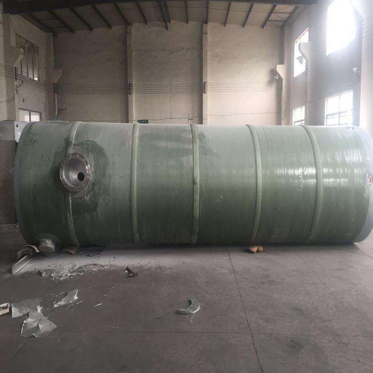 玻璃钢一体化预制泵站生活用水排放直径4米远程操控