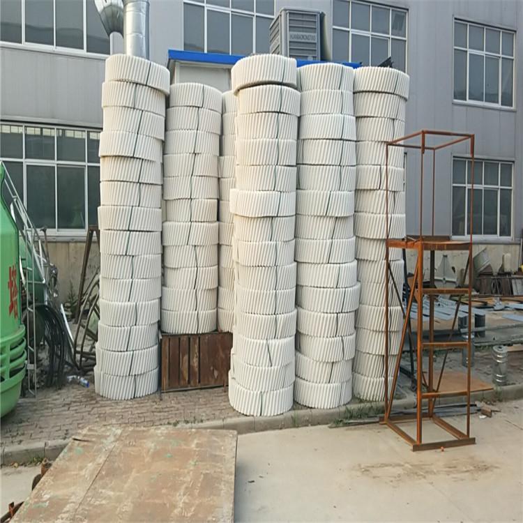 供应圆形冷却塔填料 冷却塔用pvc散热胶片 圆形高温型填料