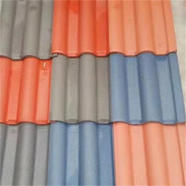 水泥瓦厂家供应彩瓦别墅屋面建筑水泥瓦仿古屋顶瓦片款式齐全