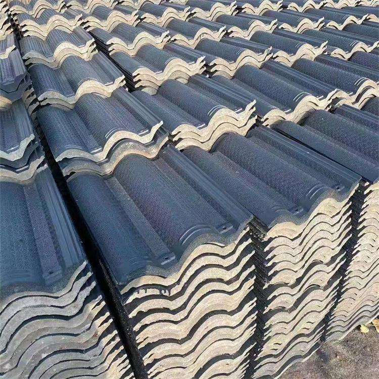 河北仿古建筑仿古水泥瓦 仿古筒瓦 实力工厂 现货供应