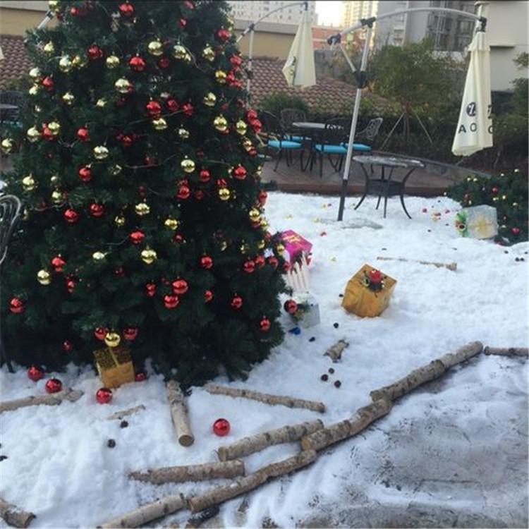 人造雪花 雪粉 人造雪 圣诞节 水变雪 厂家