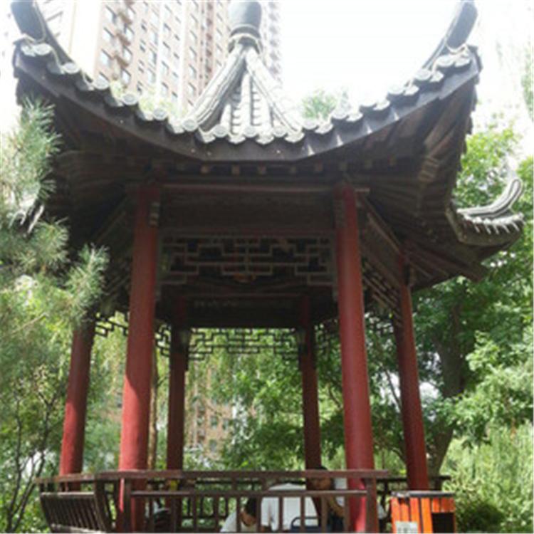 古建筑凉亭 三六八角亭 凉亭施工 古建凉亭图片  凉亭修建位置的选地