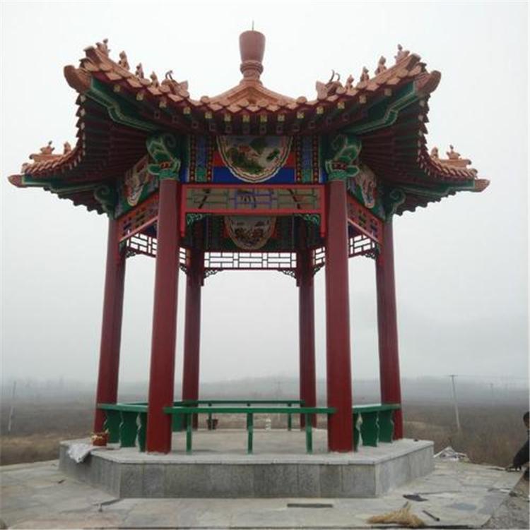 定制凉亭 凉亭古建 园林设计 六角凉亭