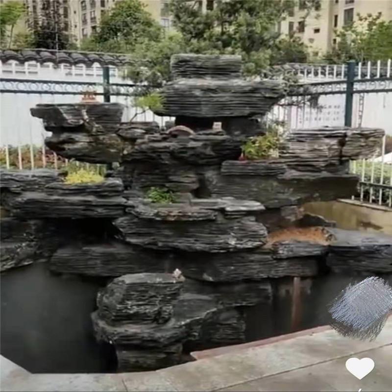 小型假山 假山盆景陶瓷小摆件 设计制作