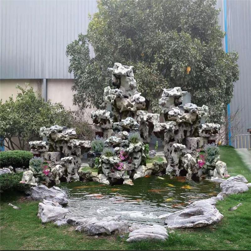 小型假山 假山盆景陶瓷小摆件 设计制作