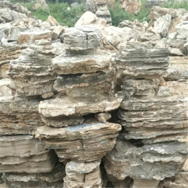 景观石材 室内千层石 驳岸石景观 供应