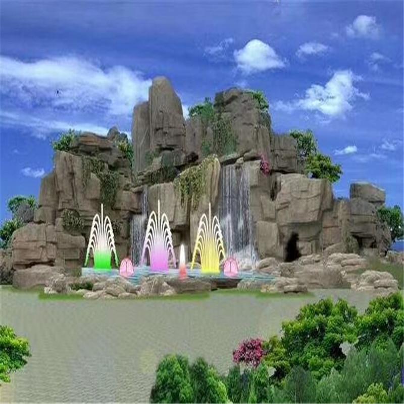 喷泉潜水泵 鱼池喷泉 喷泉水景设计