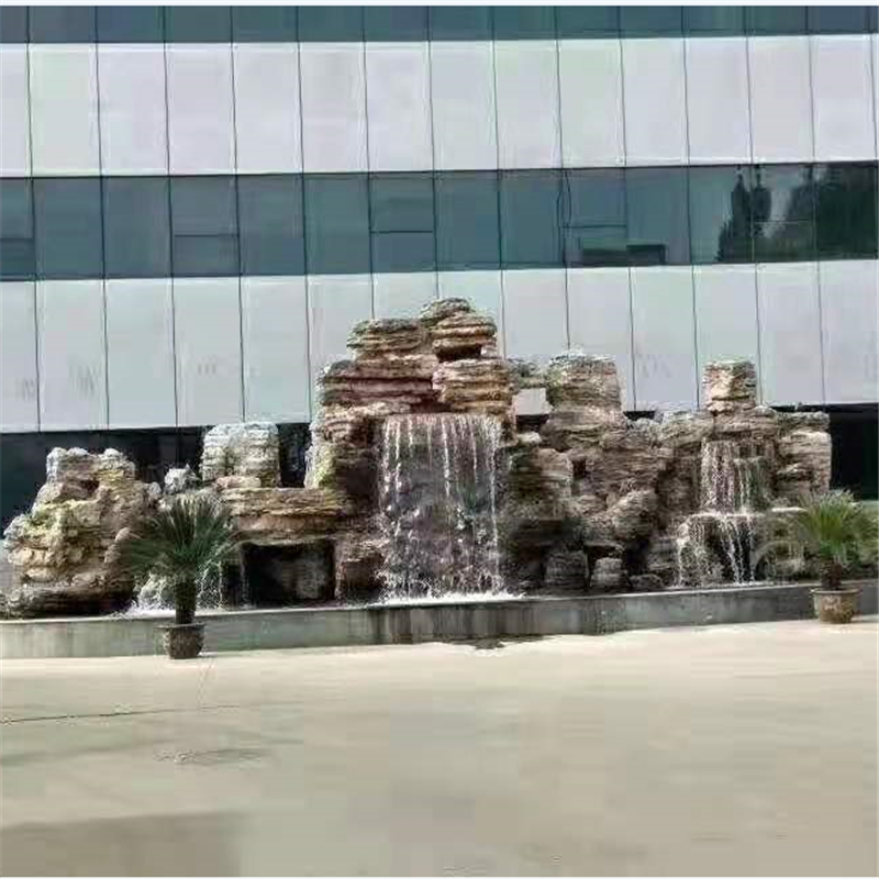 小型假山 假山盆景陶瓷小摆件 设计制作