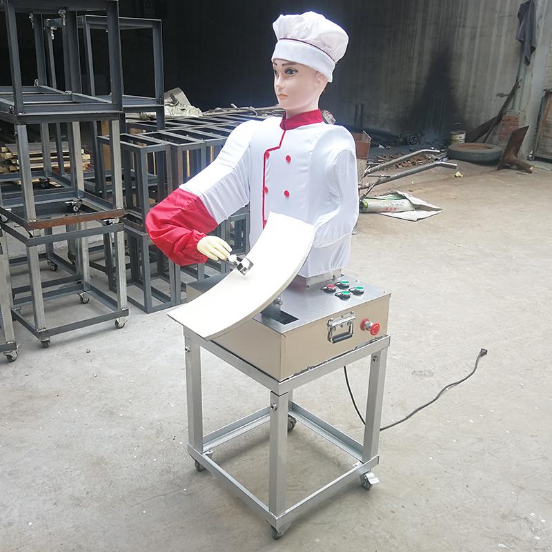 全自动小型卧式刀削面机 刀削面机机器人