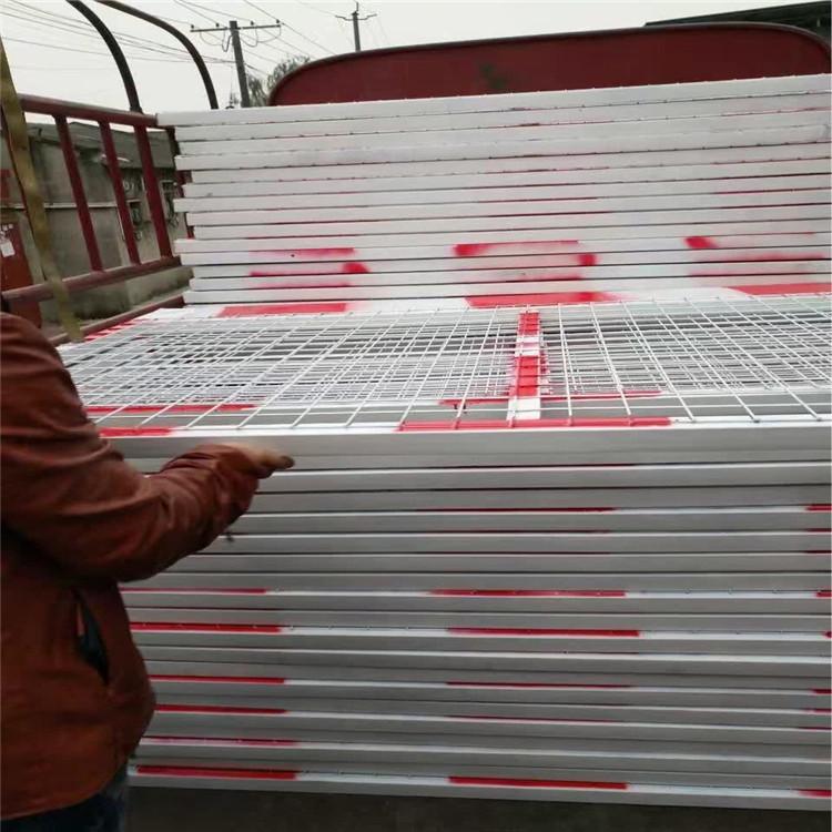 基坑护栏 网片基坑地铁临时施工警示隔离围栏市政护栏可定制