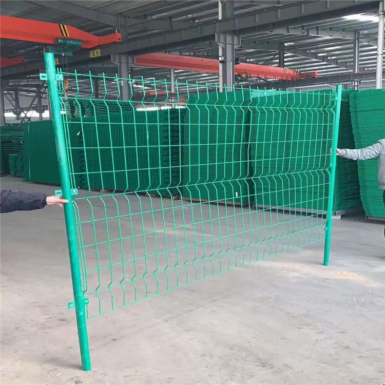 框架铁丝围网 双边丝护栏 铁丝网隔离网 框架护栏