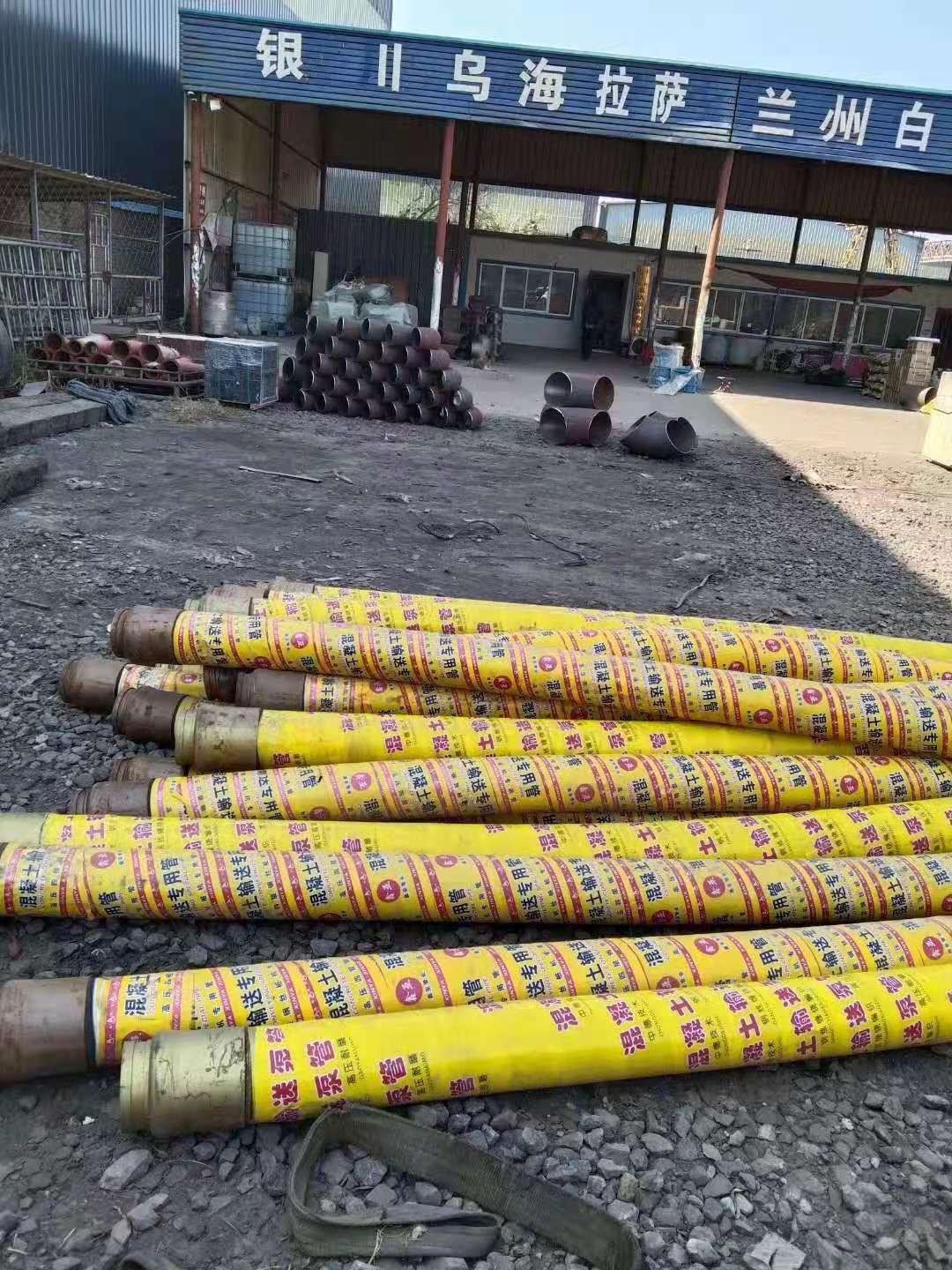 泵车胶管混凝土布料机7层钢丝3米  10米胶管耐磨加厚胶管  89胶管   桩机专用胶管