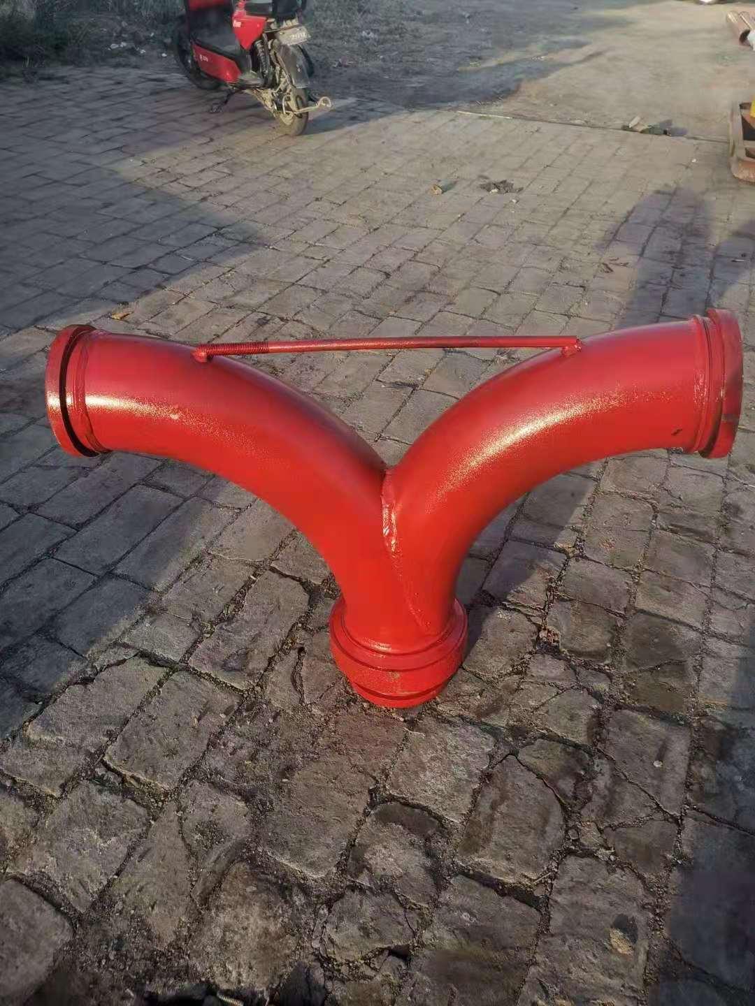 建筑机械混凝土布料机用截止阀125截止阀  150截止阀  人形弯管