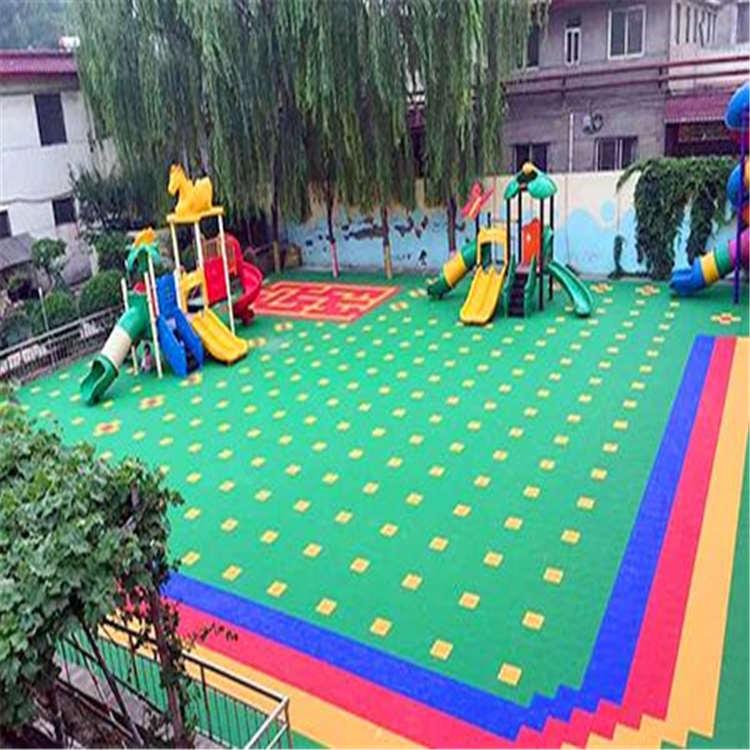 悬浮地板 快速拼装地板 双层米字格悬浮地板 