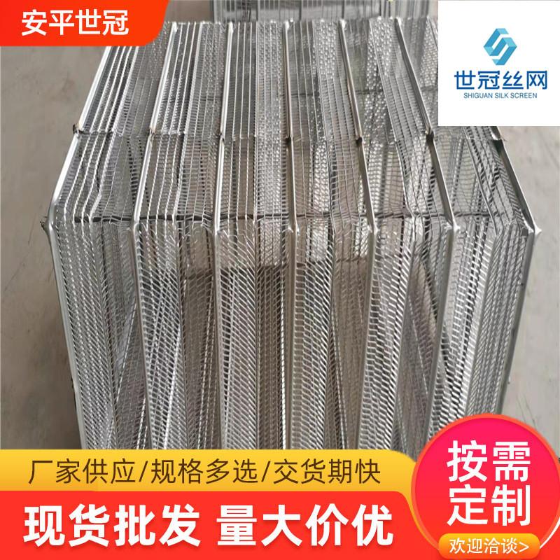 世冠钢网箱 鱼鳞板网箱 建筑模壳薄壁空心钢网箱 厂家直发