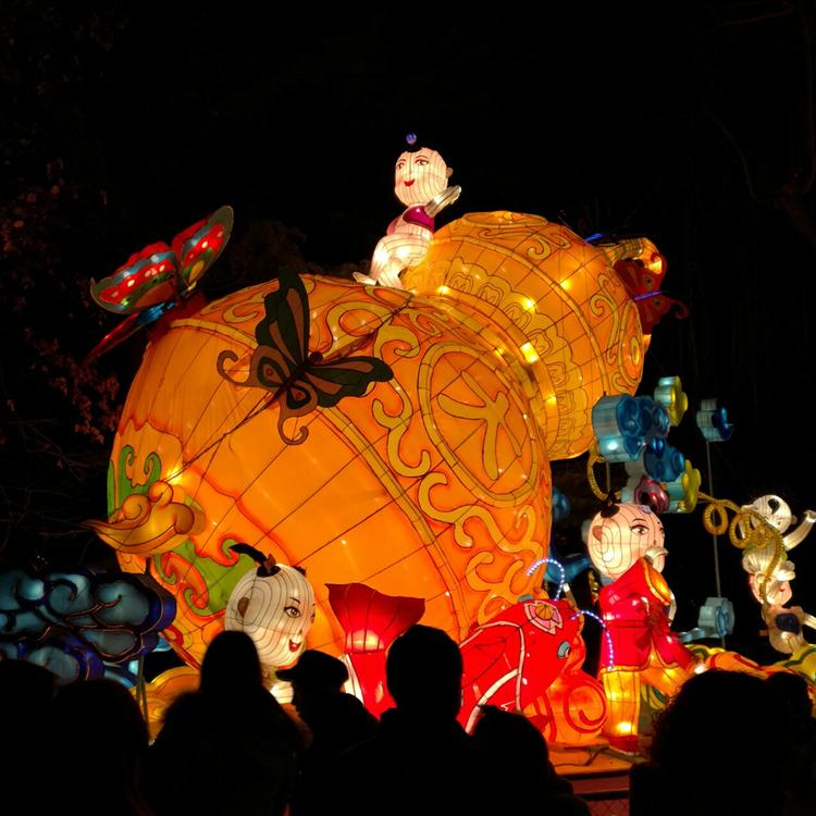 中秋节花灯供应商 春节彩灯制作 花灯定制厂家品质保障